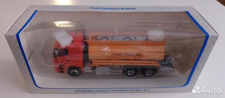 Бецема ац/атз (KAMAZ-65207-87) Автоистория 1:43