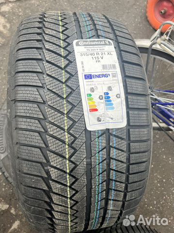 Continental WinterContact TS 850 P SUV 315/40 R21 и 275/45 R21