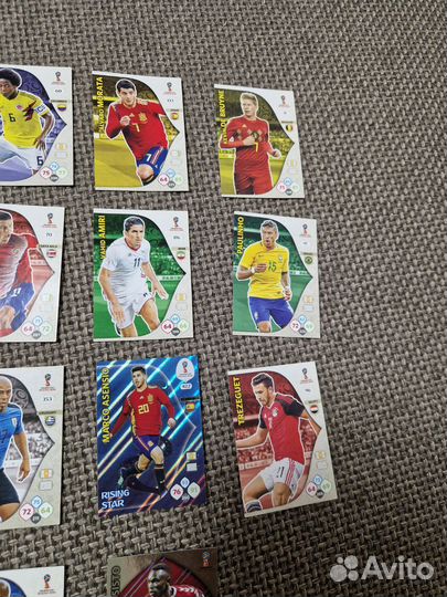 Спортивные карточки 2018