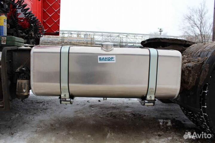 Алюминиевый топливный бак Scania 390 литров