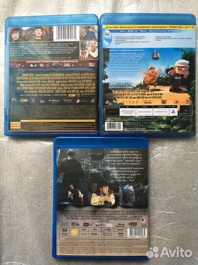Blu ray фильмы диски, все вместе