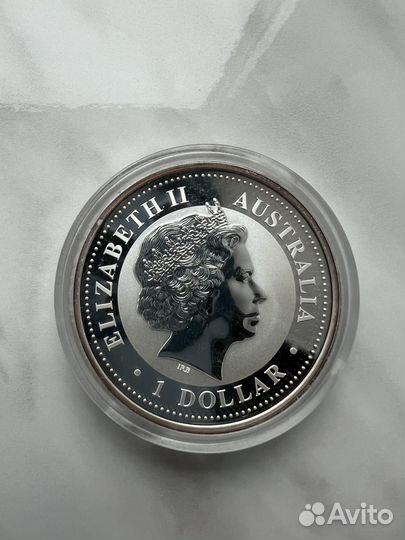 Австралийский доллар серебро