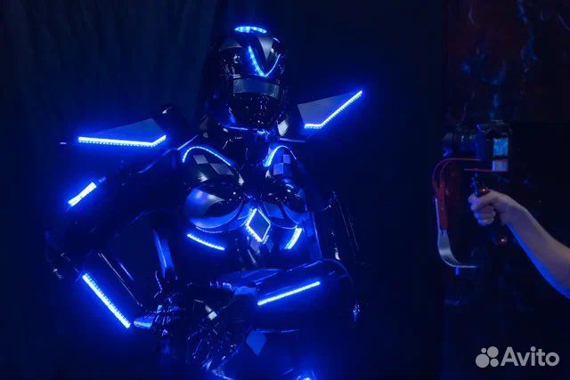 Космический VIP Костюм Робот Киборг Андроид