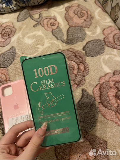 Чехол на айфон 12/12 pro новый