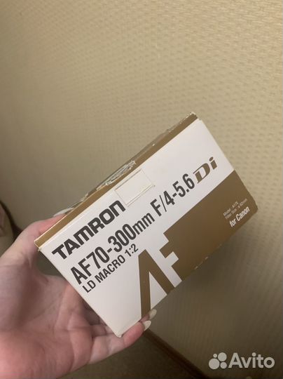 Объектив Tamron AF70-300 mm F/4-5.6 Macro