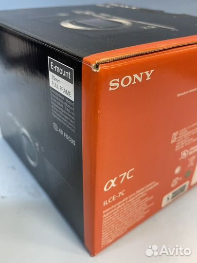 Sony Alpha a7C Body новая, русское меню