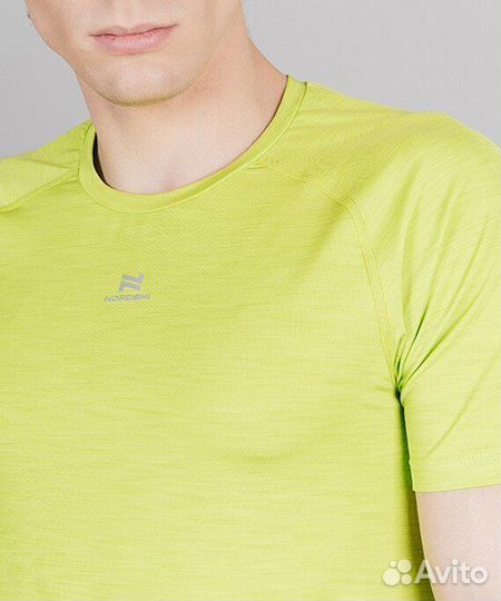 Футболка nordski Pro Lime Green м