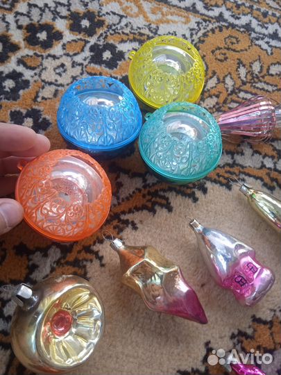 Елочные игрушки СССР