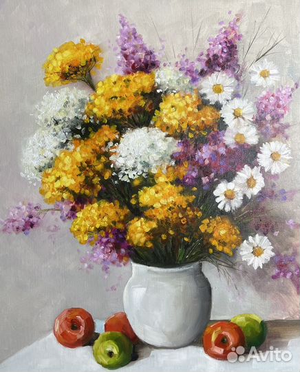 Картина Букет полевые цветы