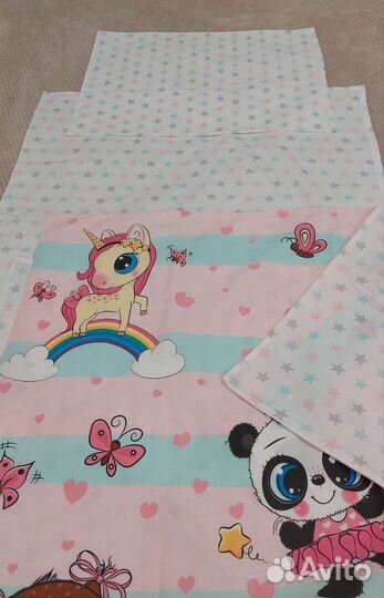 Детское постельное белье в детскую кроватку