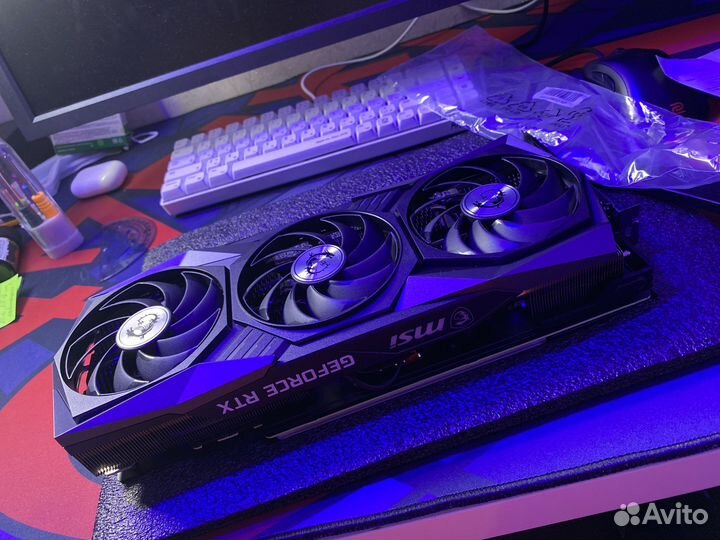Видеокарта RTX 3070 MSI Gaming Z Trio 8gb