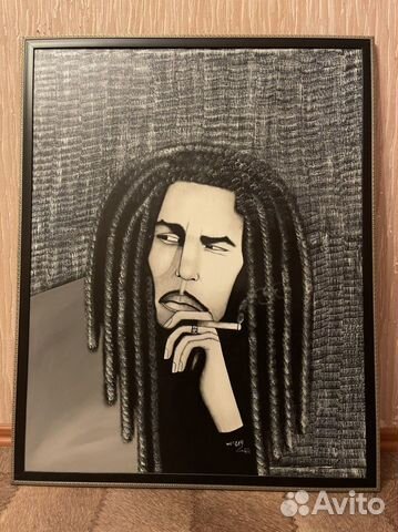 Картина маслом на холсте Bob Marley
