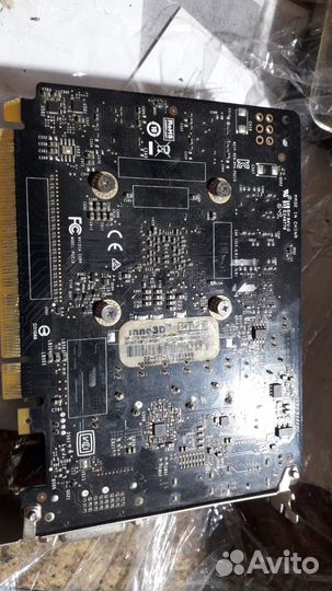 Видеокарта inno3D GeForce GTX 1050 Ti 4GB Compact