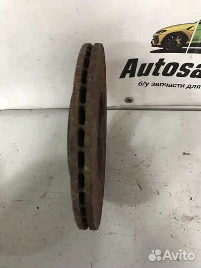 Тормозной диск передний Skoda Fabia 5J2 CGP 2012