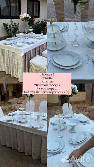 Прокат посуды