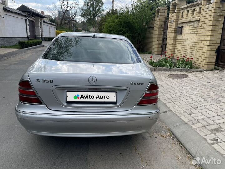 Mercedes-Benz S-класс 3.5 AT, 2005, 286 500 км