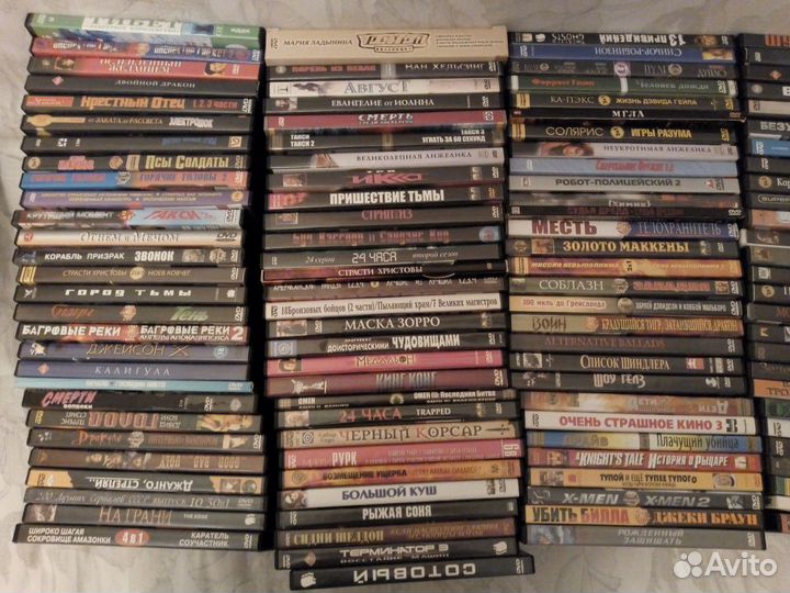 Продам DVD с фильмами, большой ассортимент