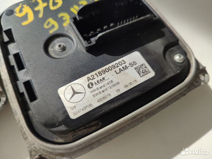 Два блока управления фар Mercedes Lam-s5