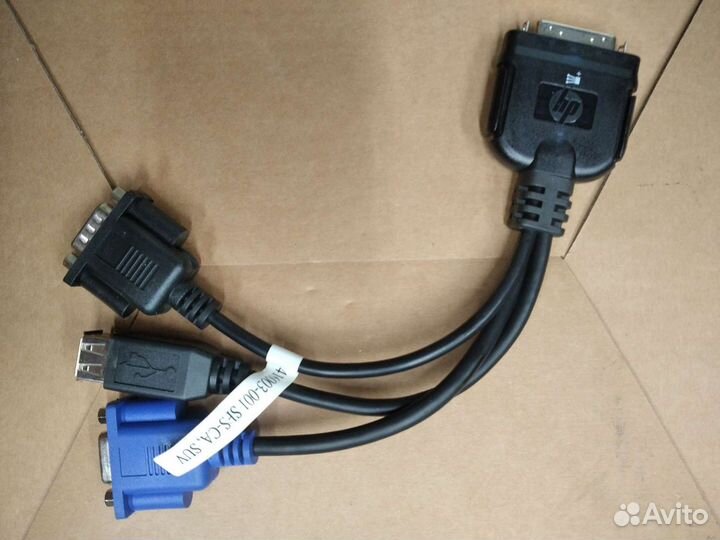 Кабель HP KVM для blade серверов