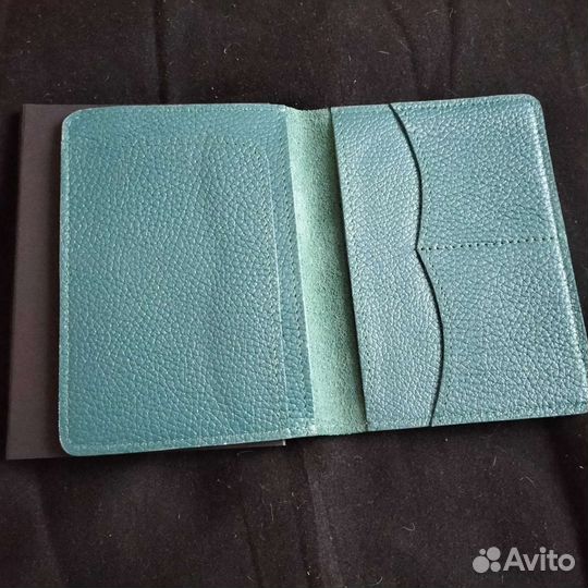 Обложка для документов натуральная кожа