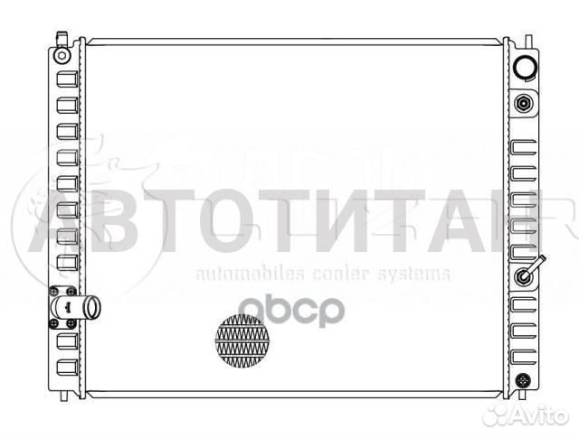 Радиатор охл. для а/м Infiniti FX35/QX70 (08- ) G