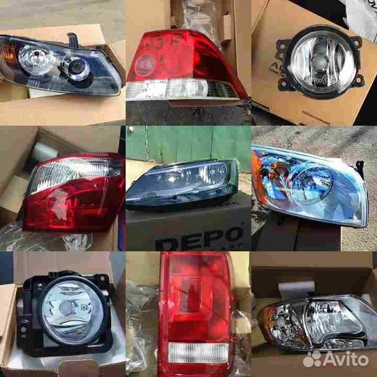 Фонарь задний peugeot 308 07-15