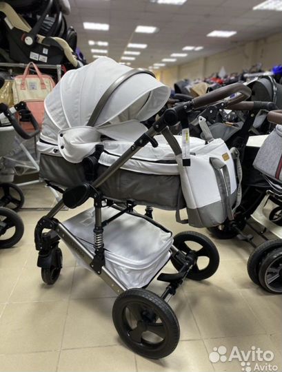 Коляска 2 в1 Люксмам 555 W