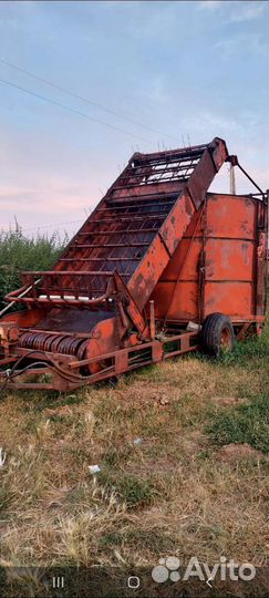 Пресс-подборщик Бежецксельмаш ПРП-1.6, 1985