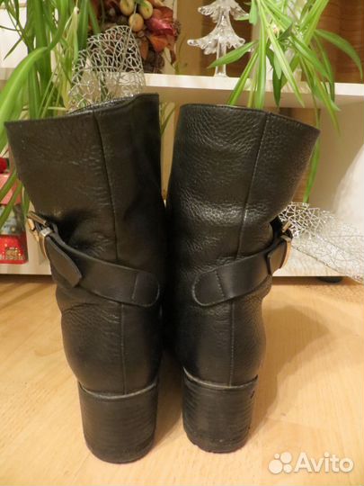 Зимние женские сапоги, натур. кожа, Эконика, 40 ра