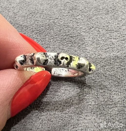 Alexander mcqueen кольцо