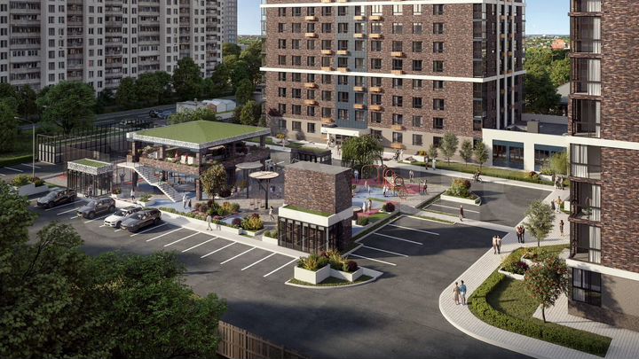 2-к. квартира, 75,3 м², 3/25 эт.