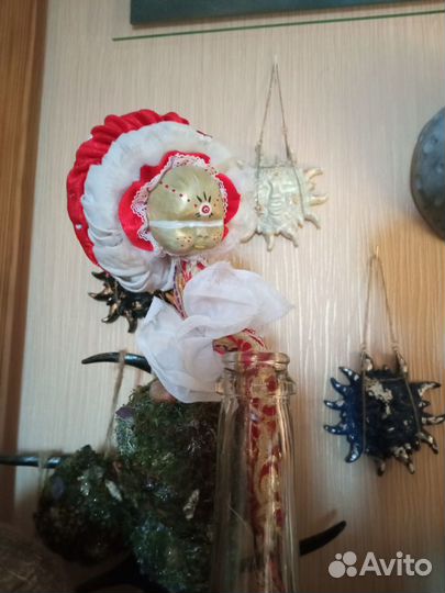 Мухомор авторская игрушка