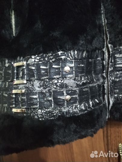 Полушубок искусственный 48