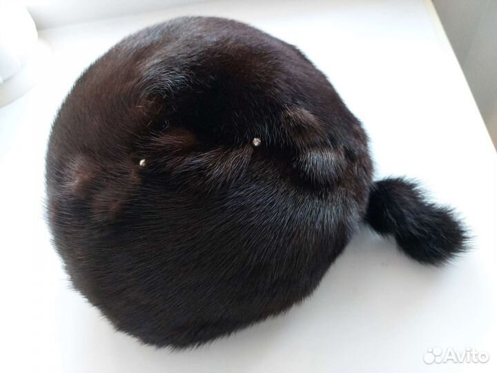 Шапка норковая женская