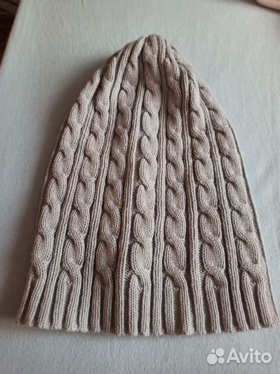 Шапка зимняя женская вязанная