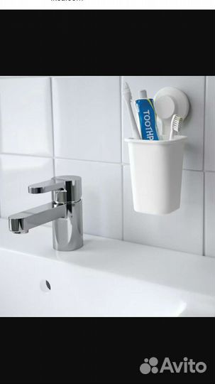 Тискен Икеа серия для ванной на присосках