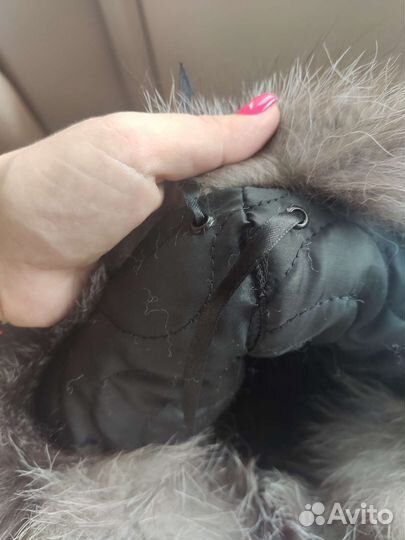 Шапка ушанка женская