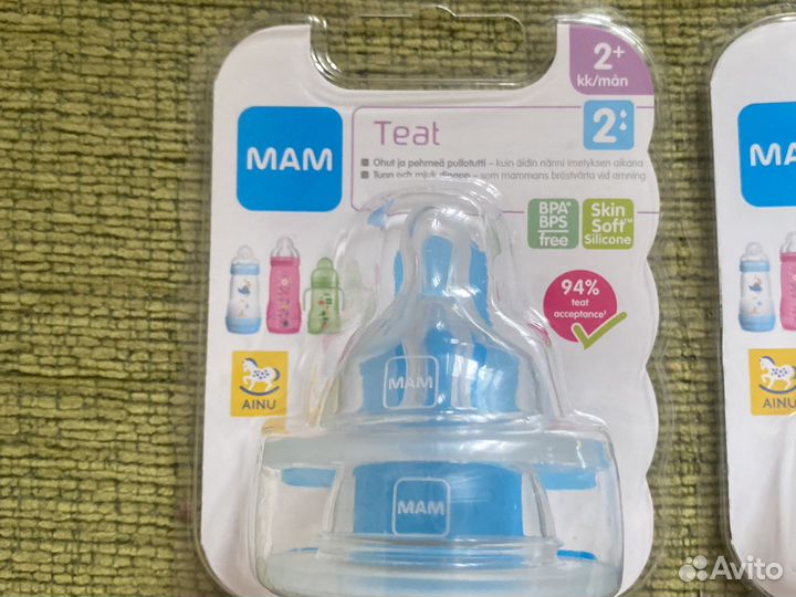 Соска для бутолочки MAM