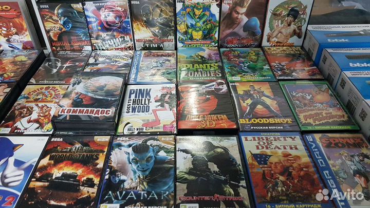 Картриджи Sega