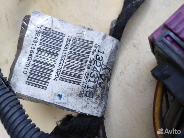 Жгут вентиляторов Z17DTR Opel Astra H Zafira B