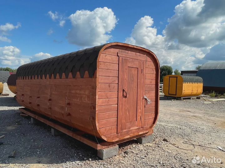 Баня Бочка в наличии под ключ