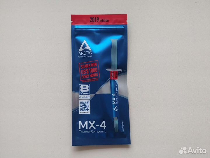 Термопаста arctic mx 4 4g