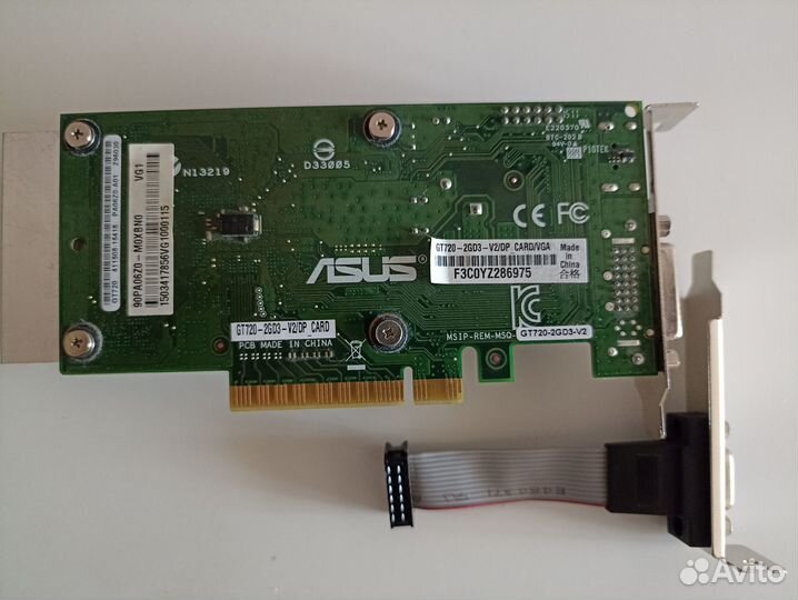 Видеокарта asus GeForce GT 720 2GB silent