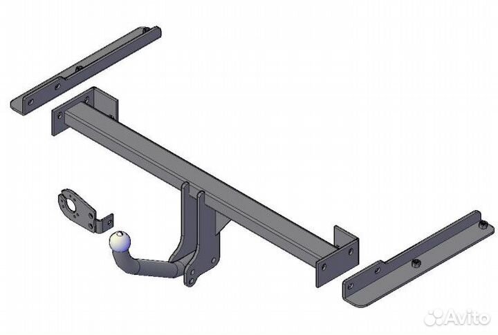 Фаркоп Opel Astra J хэтчбек 5 дв. с декабря 2009-2