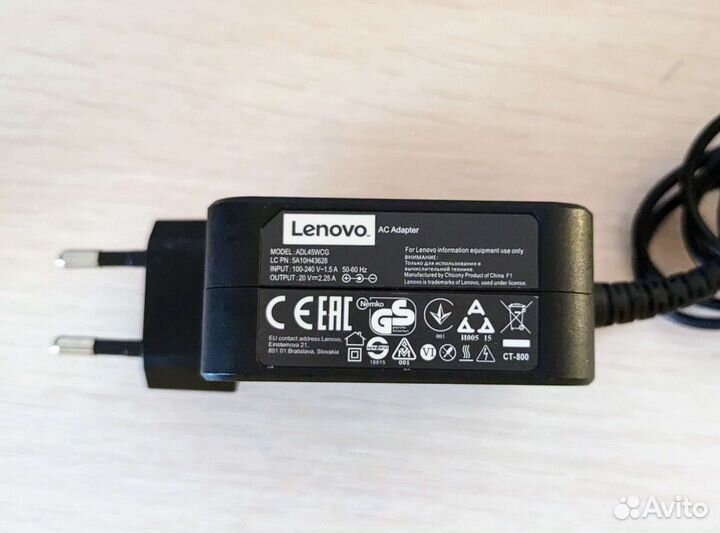 Блок питания для lenovo ideapad 100 15 iby