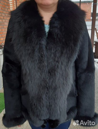 Шуба. Кролик, песец