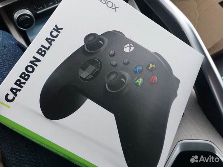 Контроллер Microsoft Xbox чёрный