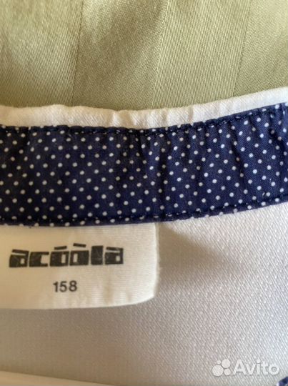 Рубашка школьная р.158