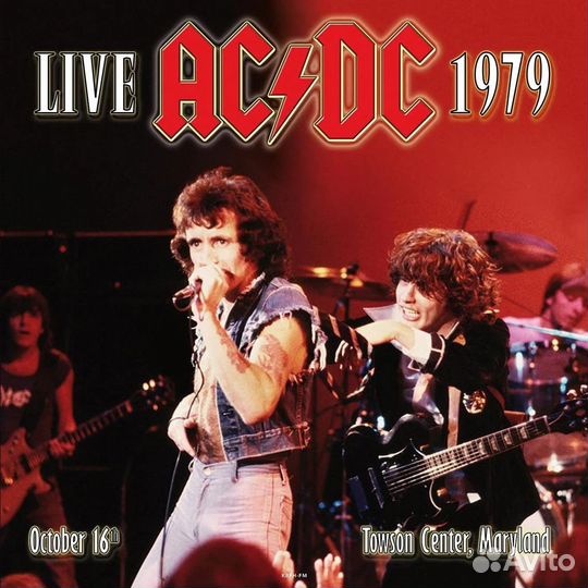 Виниловая пластинка AC/DC - Live 1979 - Towson Cen