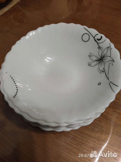 Тарелки стеклокерамика